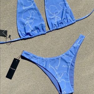 NWT Vaya island marley bikini top (size s) and cove bottoms (size m)